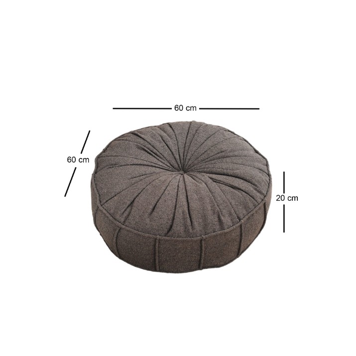 Пуф Atelier Del Sofa Vintage Anthracite