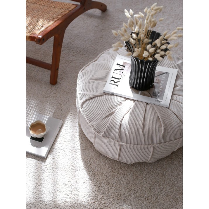 Пуф Atelier Del Sofa Vintage Fitilli White