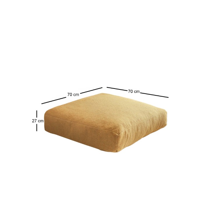 Пуф Atelier Del Sofa Dokuma Mustard