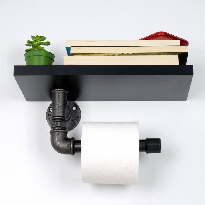 Suport hârtie igienică Hanah Home Boruraf239