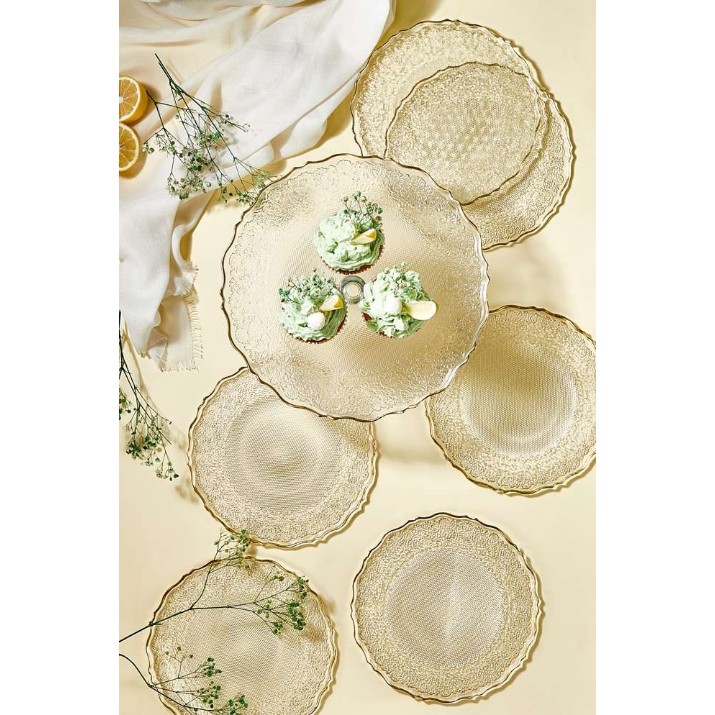 Set vase de servit Hermia Goblen Transparent