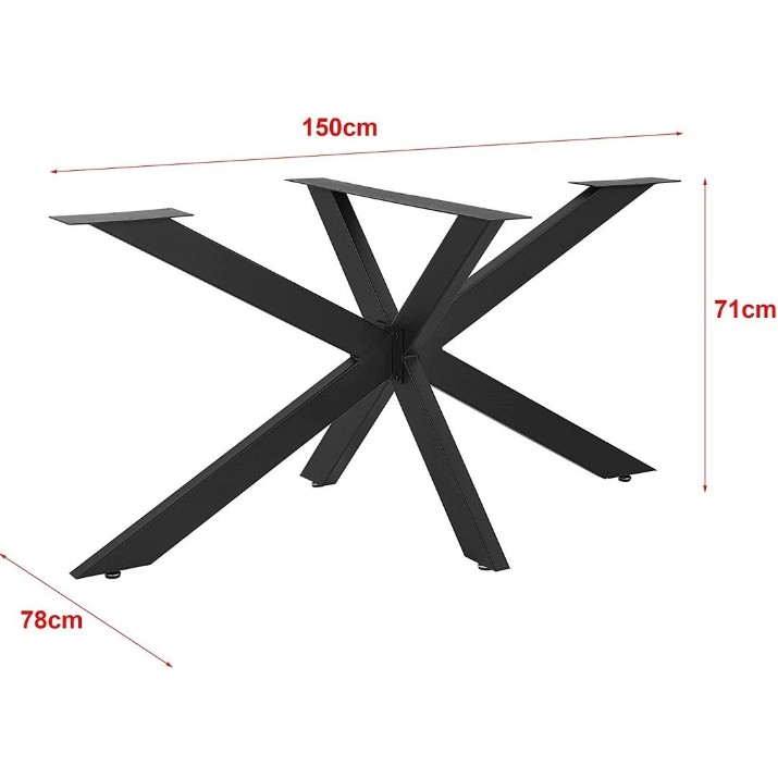 Cadru pentru masă Hanah Home Ahtapot Black