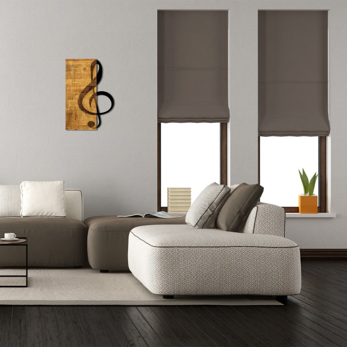 Panou decorativ Wallity Treble Clef
