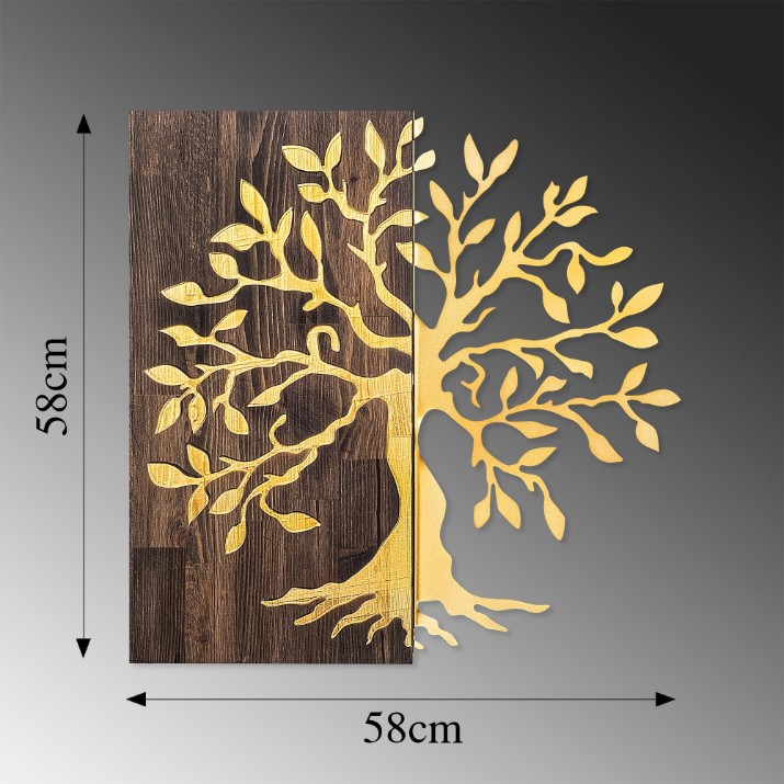 Декоративное панно Wallity Tree Gold