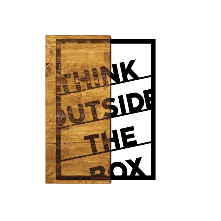 Декоративное панно Wallity Think Outside The Box