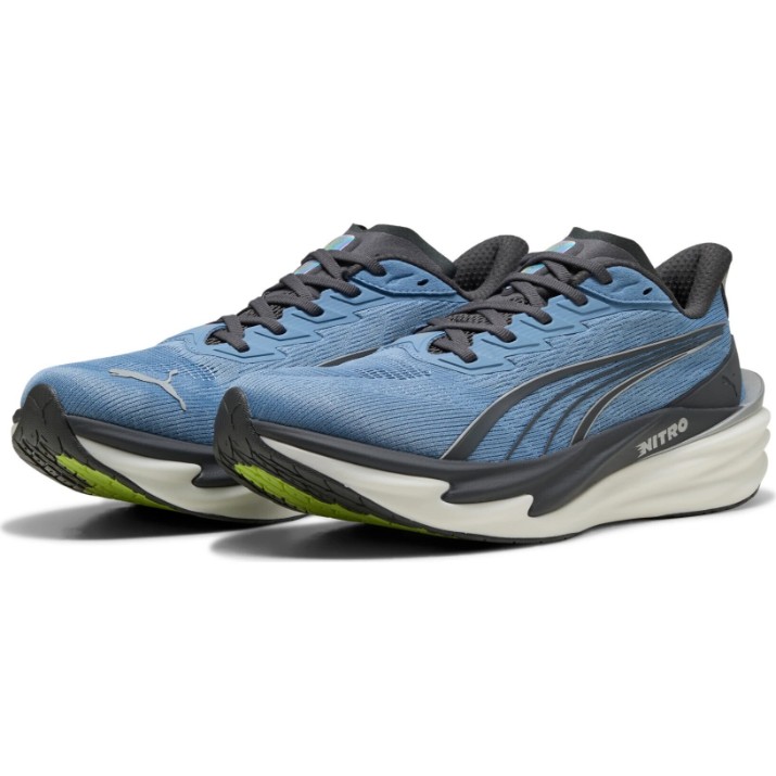 Кроссовки мужские Puma Deviate Nitro 4 Zen Blue/Moody Gray, s.46.5