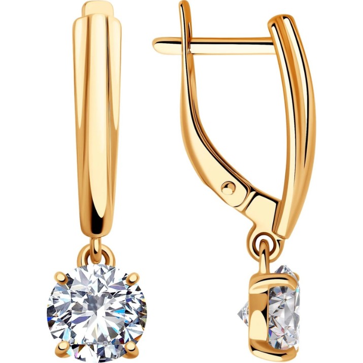 Серьги SOLOVOV JEWELRY 93020916 3,55g