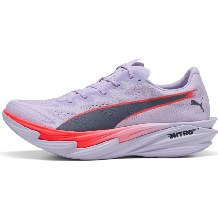 Кроссовки мужские Puma Deviate Nitro Elite 4 Light Lavender/Ultra Red/Inky Depths, s.47 (312127_08)