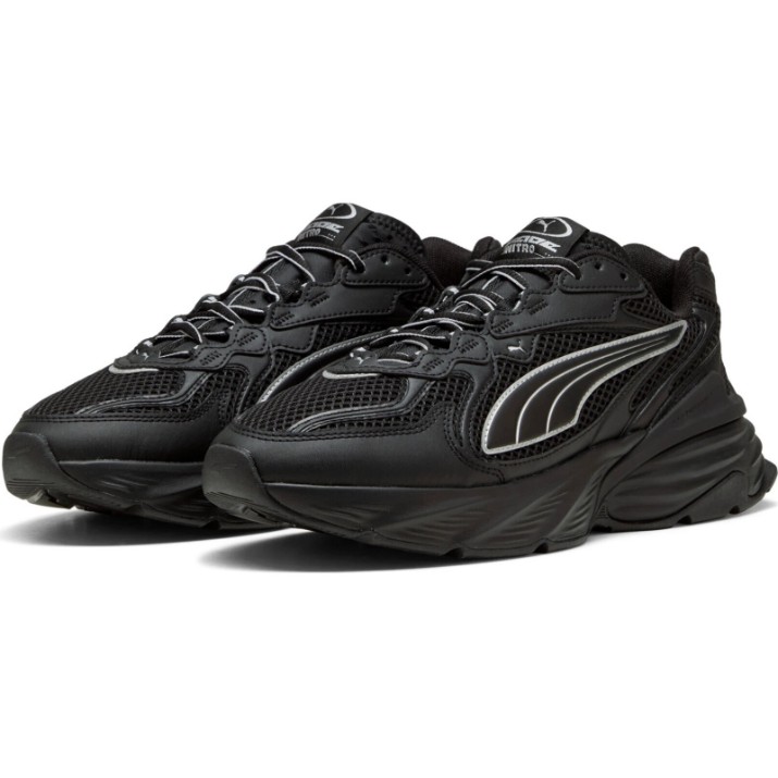 Adidași pentru bărbați Puma Fade Nitro LS Puma Black/Silver, s.42.5