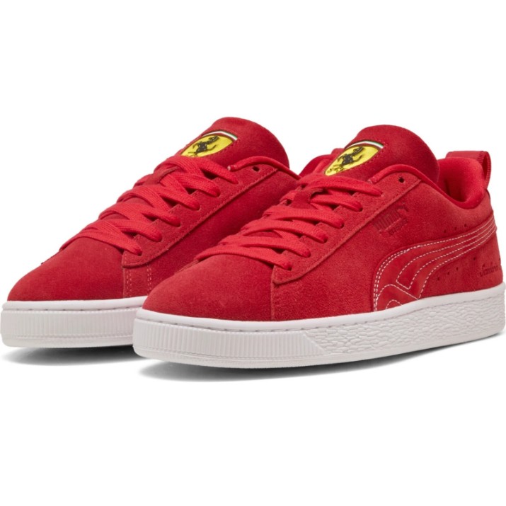 Ghete pentru bărbați Puma Ferrari Suede Og Puma White, s.40.5
