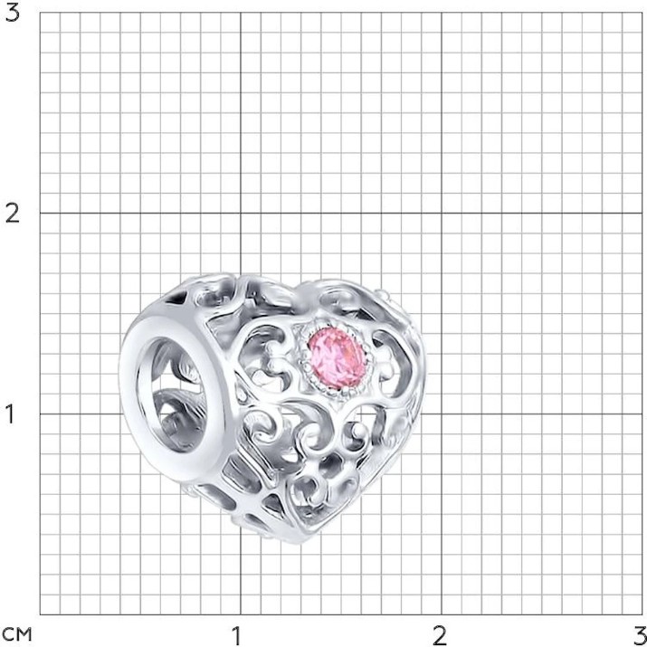 Подвеска SOLOVOV JEWELRY 94031784 2,31g