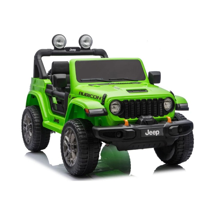 Mașinuța electrica KidsCar Jeep Wrangler Rubicon 392 Green (DK-JWR556)
