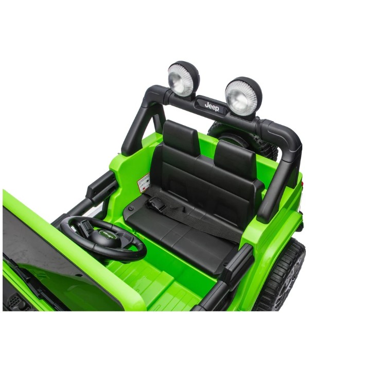 Mașinuța electrica KidsCar Jeep Wrangler Rubicon 392 Green (DK-JWR556)