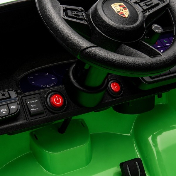 Mașinuța electrica KidsCar Porsche Macan Turbo EV Green (DK-PM666)