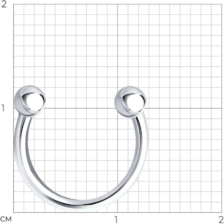Piercing SOLOVOV JEWELRY 94060099 0,48g