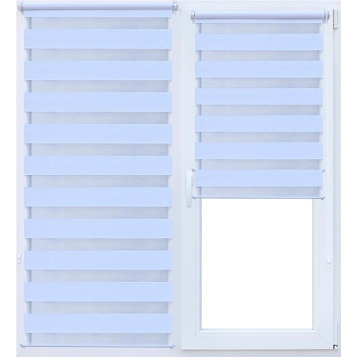 Рулонные шторы Dekora Day Night MGR01 White 0,80x1,70 m
