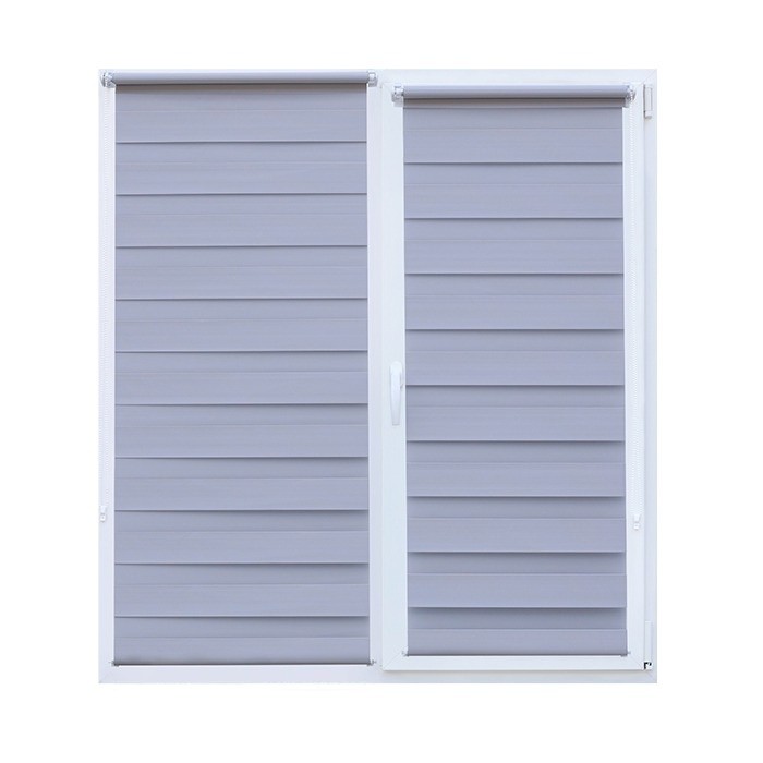 Rolete textile Dekora Day Night MGR04 Light Grey  0,80x1,70 m