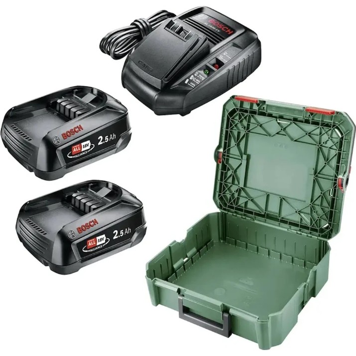 Набор зарядное устройство+2 аккумулятора Bosch B1600A019E4