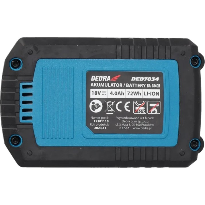 Аккумулятор для инструмента Dedra DED7034