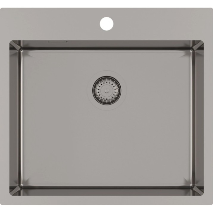 Chiuvetă de bucătărie Aquasanita Helika Aira Air100N-T (Graphite)