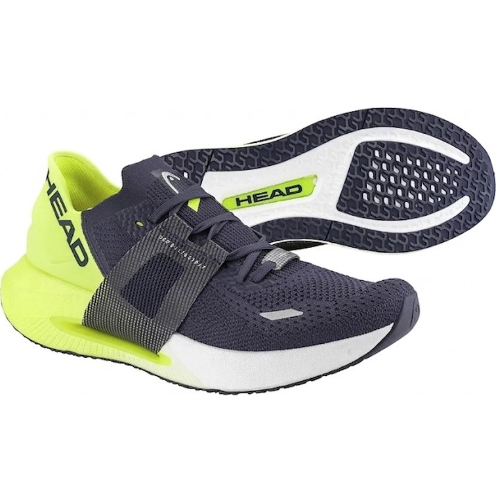 Adidași pentru bărbați Head Endure OC Knit 46.5 Navy/Yellow