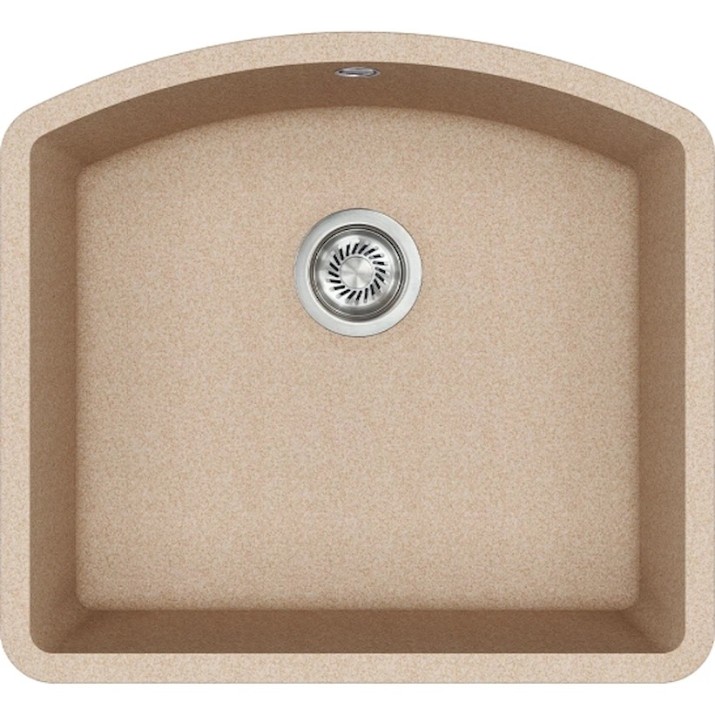 Chiuvetă de bucătărie Aquasanita Helika Arca SQA103 Beige