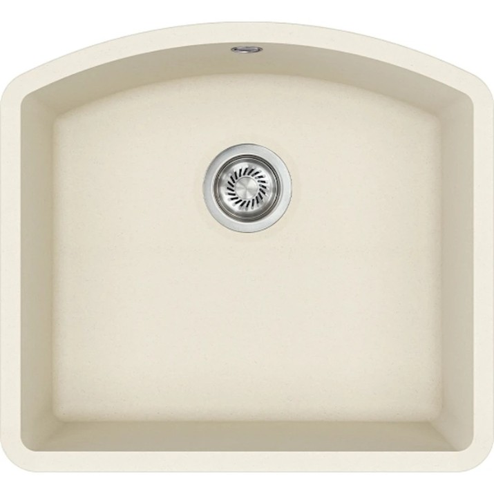 Chiuvetă de bucătărie Aquasanita Helika Arca SQA103 Blanched almond