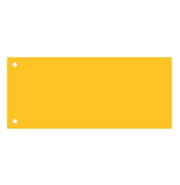 Разделители листов картонные Trennst 105x240mm Yellow 100pcs (134623)