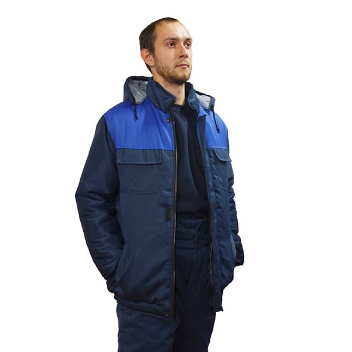 Куртка рабочая Soling Работник+ 010104007 Electric Blue/Dark Blue, s.60-62 5/6