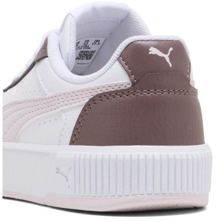 Кеды детские Puma Carina Mia Puma White/Powder Pink, s.28