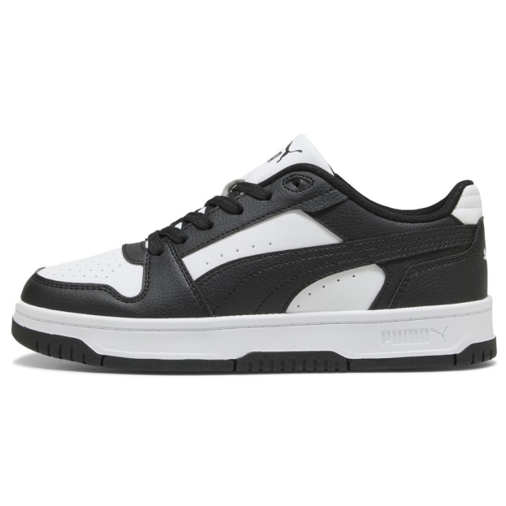 Кеды детские Puma Rebound Slam Lo Jr Puma White/Black, s.35.5