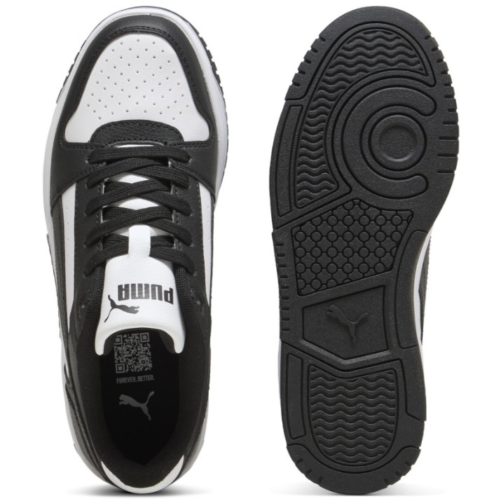 Кеды детские Puma Rebound Slam Lo Jr Puma White/Black, s.39