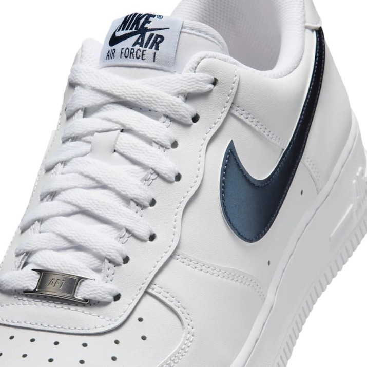 Ghete pentru bărbați Nike Air Force 1 07 White/University Red/Midnight Navy, s.46