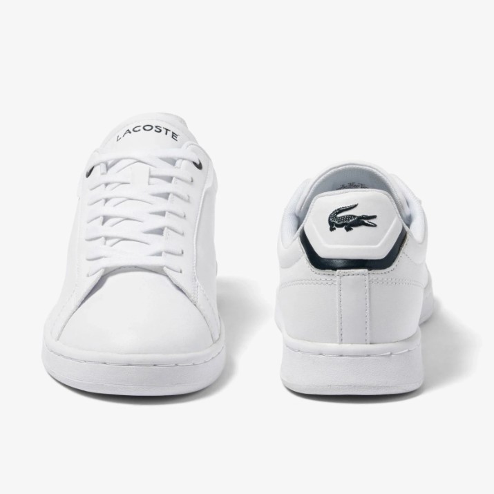 Ghete pentru bărbați Lacoste Carnaby Pro BL Leather Tonal White, s.44.5