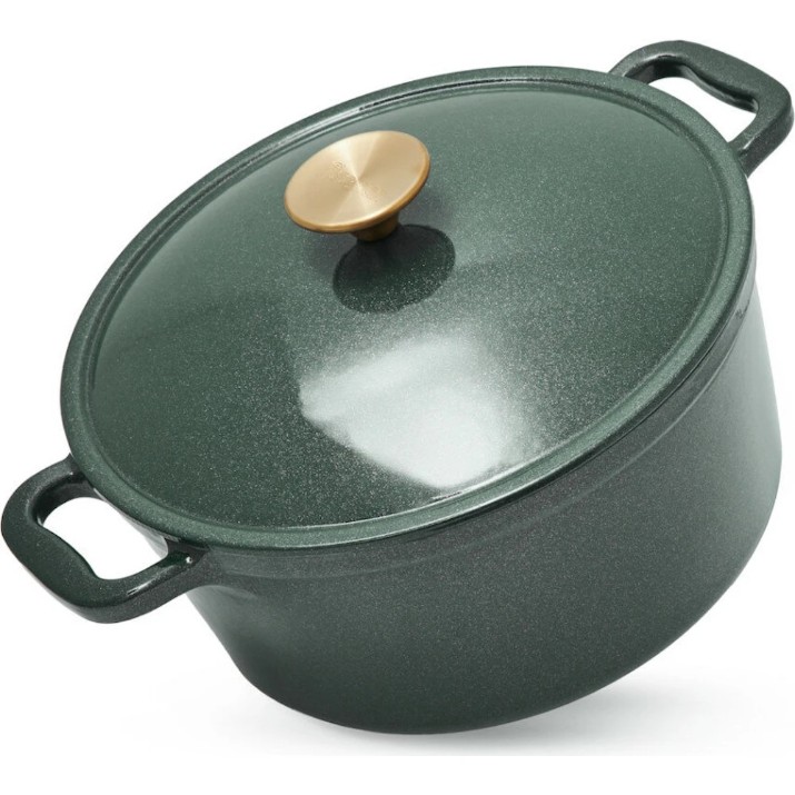 Кастрюля Fissman Le Mans Green 4155