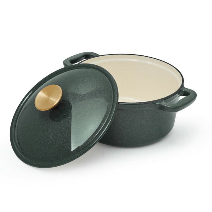 Кастрюля Fissman Le Mans Green 4155
