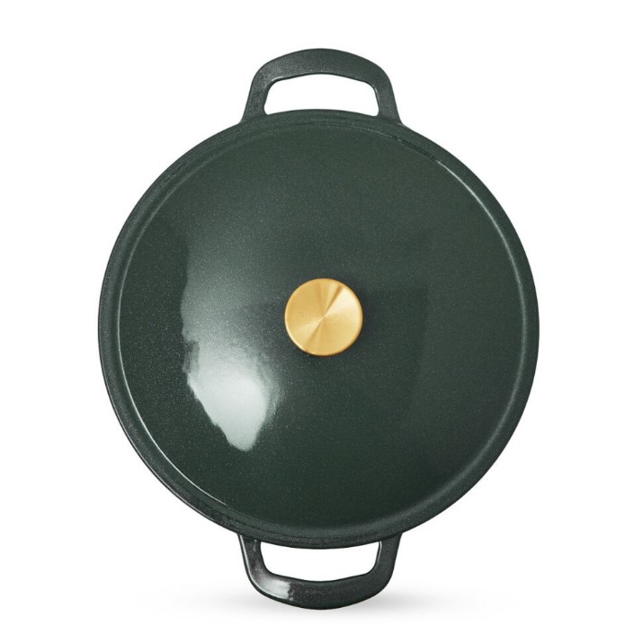 Кастрюля Fissman Le Mans Green 4155