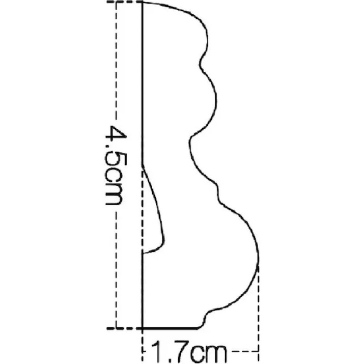 Молдинг Interior Decor IDM61-W-L200 (M038)