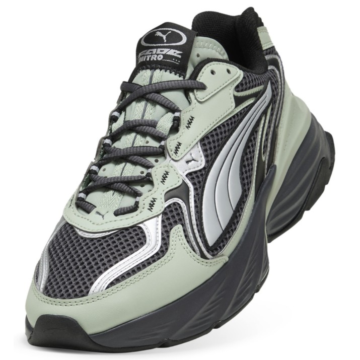 Adidași pentru dame Puma Fade Nitro LS Soft Grass/Moody Gray, s.39