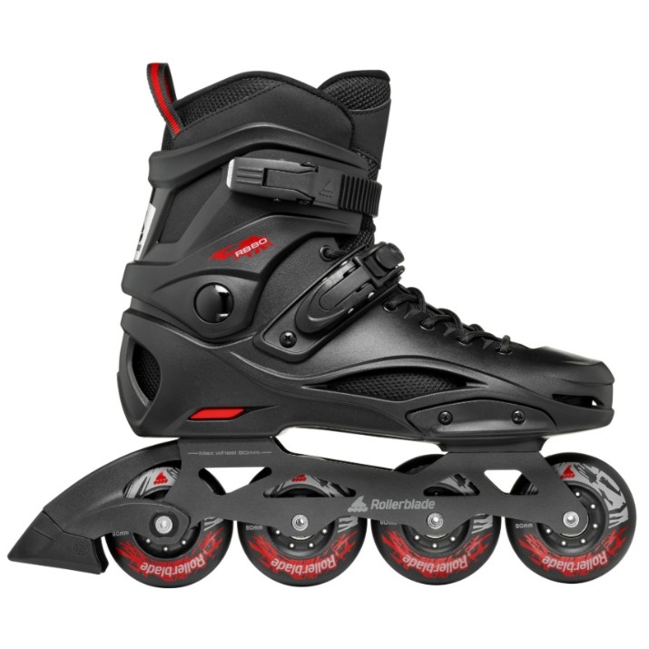 Role RollerBlade RB 80, s.47 Black/Red (7400500741)