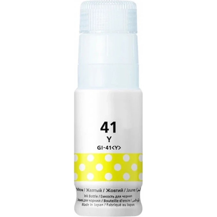 Recipient de cerneală Ocbestjet Canon 4545C001/3402C001 70ml Yellow