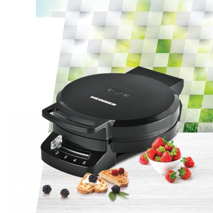 Aparat pentru vafe Heinner HWF-F1200BK