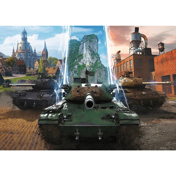 Пазл Trefl World of Tanks (375350)
