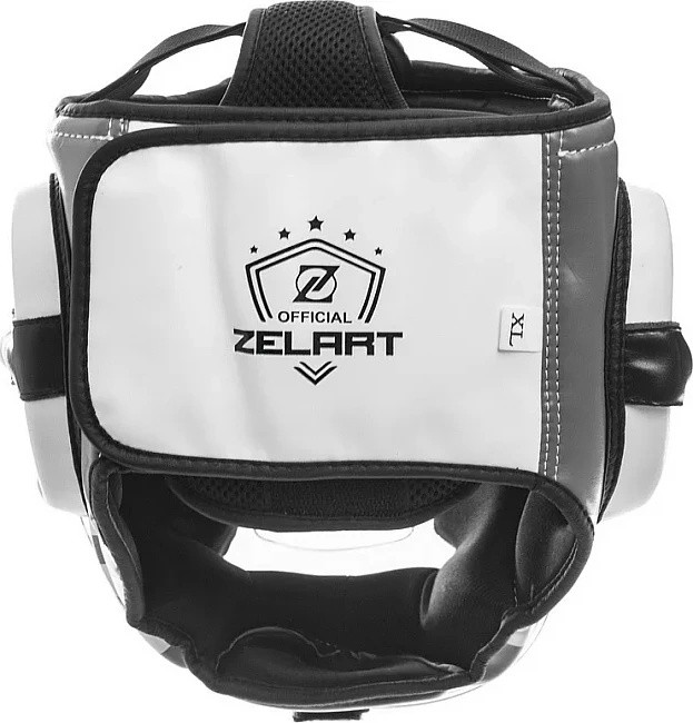 Защитный шлем Zelart XL White/Black (BO-1360)