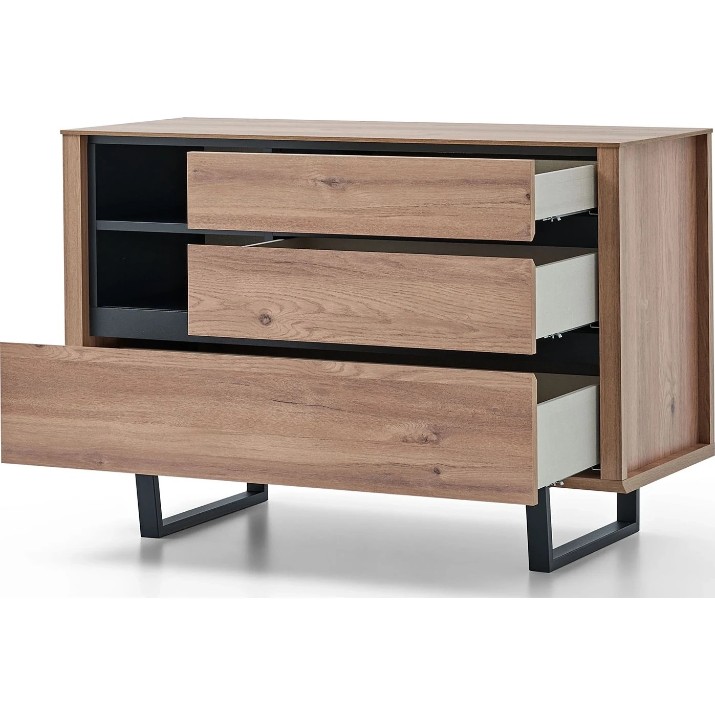 Comodă Dogtas Solid 3200398838 Oak/Black