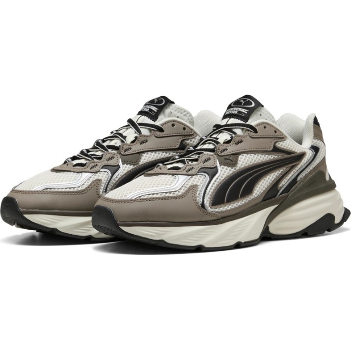 Adidași pentru bărbați Puma Fade Nitro LS Warm White/Mouse Gray, s.42.5