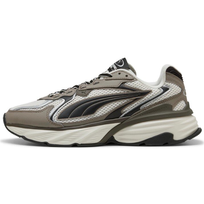 Adidași pentru bărbați Puma Fade Nitro LS Warm White/Mouse Gray, s.46