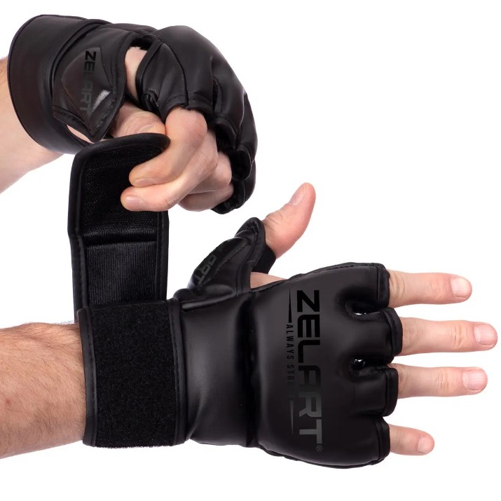 Перчатки Zelart MMA L Black (BO-5699)