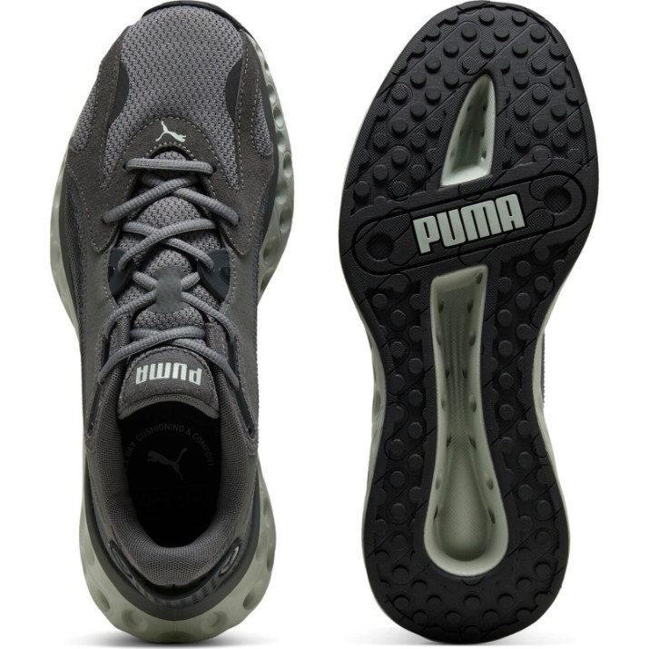 Adidași pentru bărbați Puma Softride Frequence Cool Dark Gray/Creme de Mint, s.46