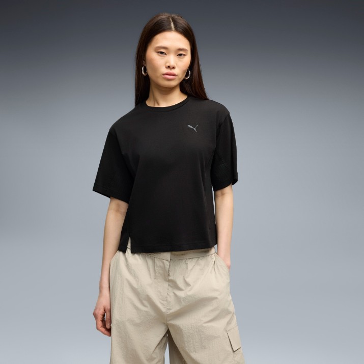 Женская футболка Puma Her Relaxed Puma Black, s.XS